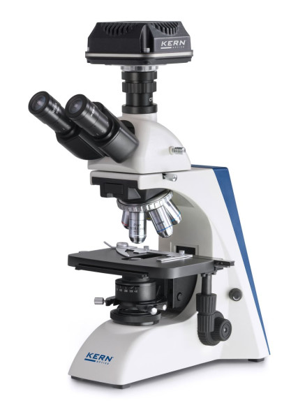 KERN Optics Set microscope à lumière transmise - ensemble numérique composé de : 947-10, OBN 135, OBB-A1136, ODC 825, OBN 135C825