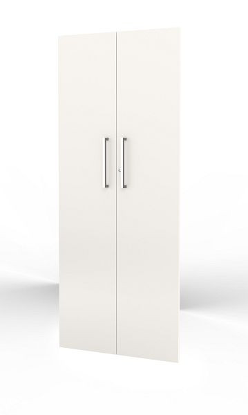 Portes d'entrée Kerkmann 5 OH, forme 4, L 760 x P 16 x H 1760 mm, blanc, 13454810