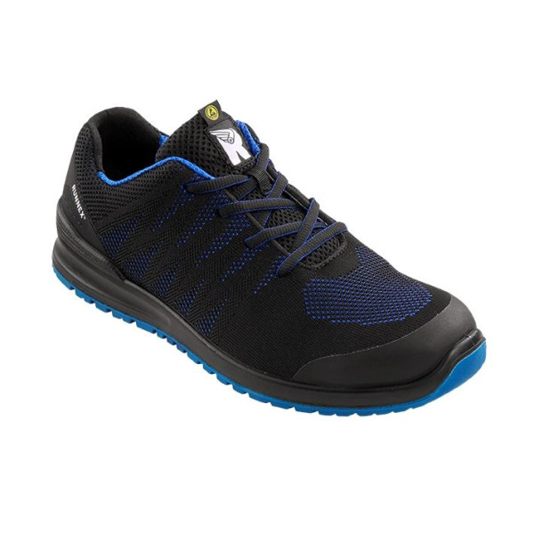 Chaussures de sécurité RUNNEX S1P-ESD SportStar, noir/bleu, taille : 36, pack : 10 paires, 5109-36
