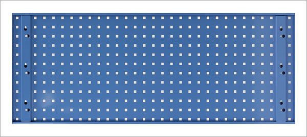 Plaque perforée ADB, L 1177 x L 456 mm, coloris : bleu, RAL 5012, 23098