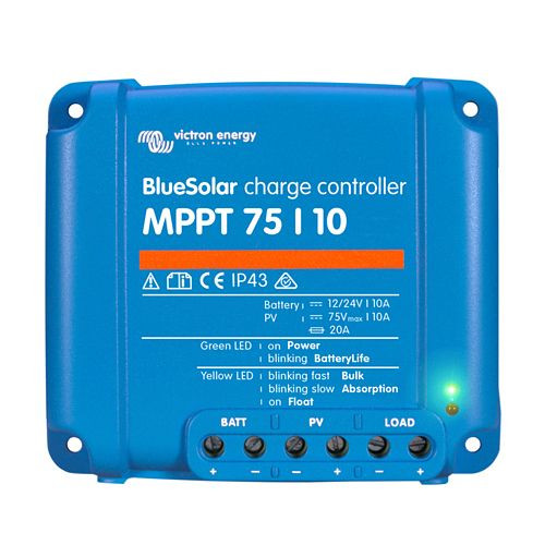 Contrôleur de charge solaire Victron Energy MPPT SmartSolar 75/10, 321538