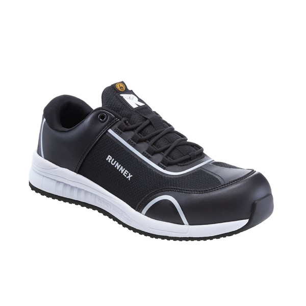 Chaussures de sécurité RUNNEX S1PS-ESD SportStar, noir/blanc, taille : 36, pack : 10 paires, 5113-36