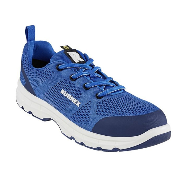 Chaussures de sécurité RUNNEX S1 ESD FlexStar, bleu/blanc, taille : 36, paquet : 10 paires, 5104-36
