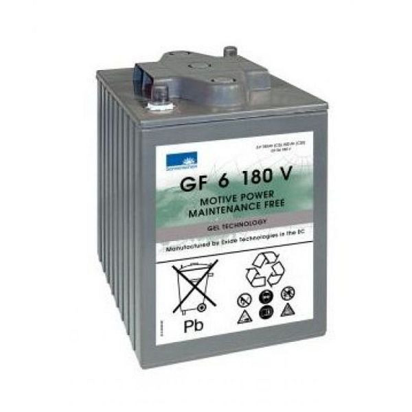 Batterie EXIDE GF 06 180 V, traction sèche, absolument sans entretien, 130100002