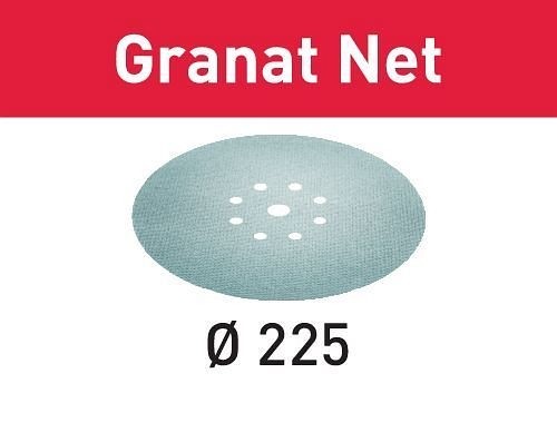Festool Netzschleifmittel STF D225 P80 GR NET/25 Granat Net, VE: 25 Stück, 203312