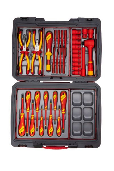 Teng Tools MECCA PRO TC-6, Boîte à outils de mécanicien TT, 37 pièces, TC-6T02
