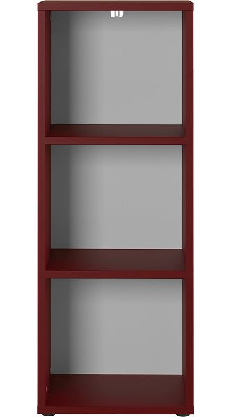 GERMANIA GW-AGENDA étagère de classement 4230 rouge rubis/gris clair, largeur 45 cm, 4230-571