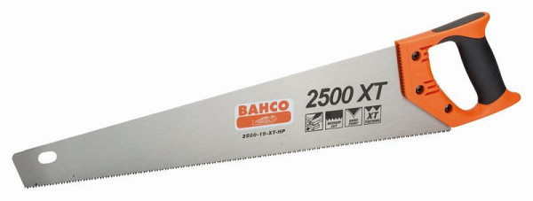 Sétaire Bahco, XT, 550 mm, 9/10 dents par pouce, pour essences de bois moyennement grossières, 2500-22-XT-HP