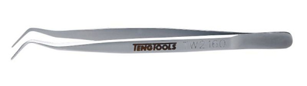 Teng Tools Pince à Épiler 160mm Courbe/Lisse TW2160